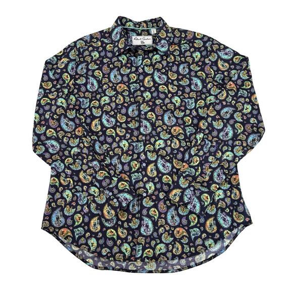 Robert Graham Other - Robert Graham Animal House Shirt Mens Size M Multicolor Paisley Long Sleeve